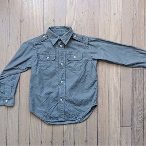Polo by Ralph Lauren Khaki Button-Down Shirt Sz 3T